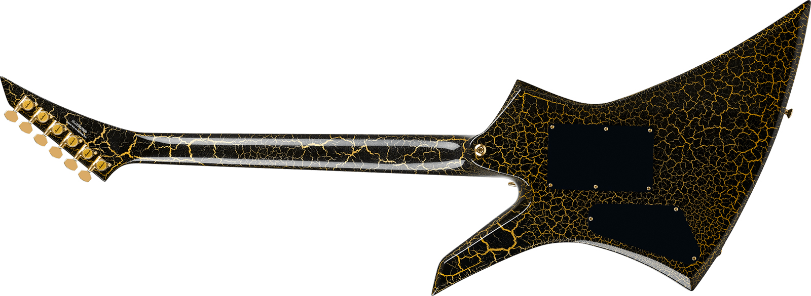 Jackson Brandon Ellis Kelly Ke27 Signature Pro Plus Hs Seymour Duncan Fr Mn - Gold Crackle - Metal electric guitar - Variation 1