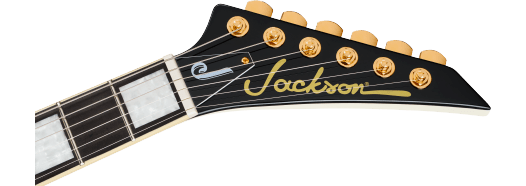 Jackson Cd1 Legend Series Rhoad Limited Edition Trem Hh Eb - White With Black Bevels - Metal electric guitar - Variation 2