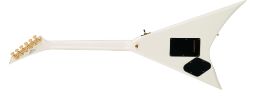 Jackson Cd1 Legend Series Rhoad Limited Edition Trem Hh Eb - White With Black Bevels - Metal electric guitar - Variation 5