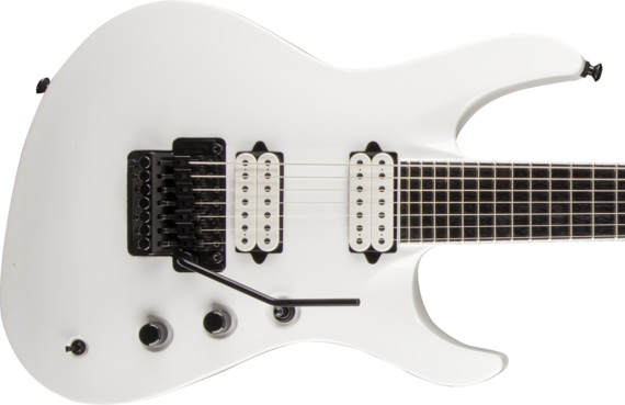 Jackson Chris Broderick Soloist 7 Pro Hh Dimarzio Fr Rw - Snow White - 7 string electric guitar - Variation 2
