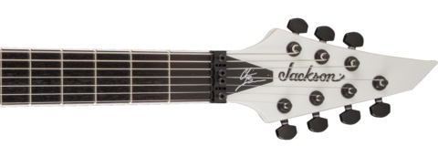 Jackson Chris Broderick Soloist 7 Pro Hh Dimarzio Fr Rw - Snow White - 7 string electric guitar - Variation 3