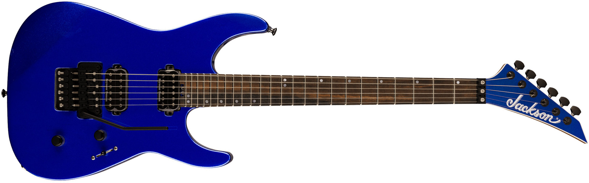 Jackson American Virtuoso 2h Seymour Duncan Fr Eb - Mystic Blue - Str shape electric guitar - Main picture