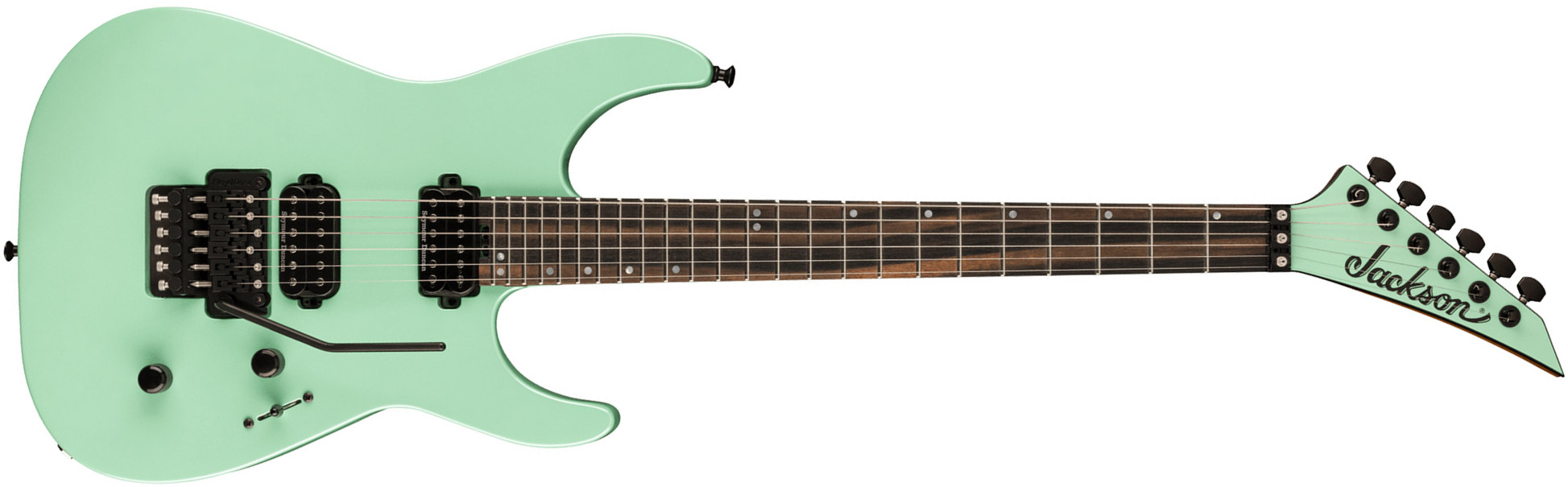 Jackson American Virtuoso 2h Seymour Duncan Fr Eb - Specific Ocean - Str shape electric guitar - Main picture