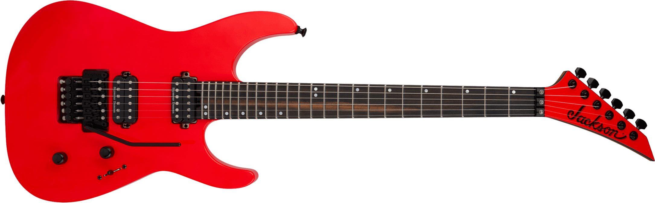 Jackson American Virtuoso Usa 2h Seymour Duncan Fr Eb - Rocket Red - Metal electric guitar - Main picture