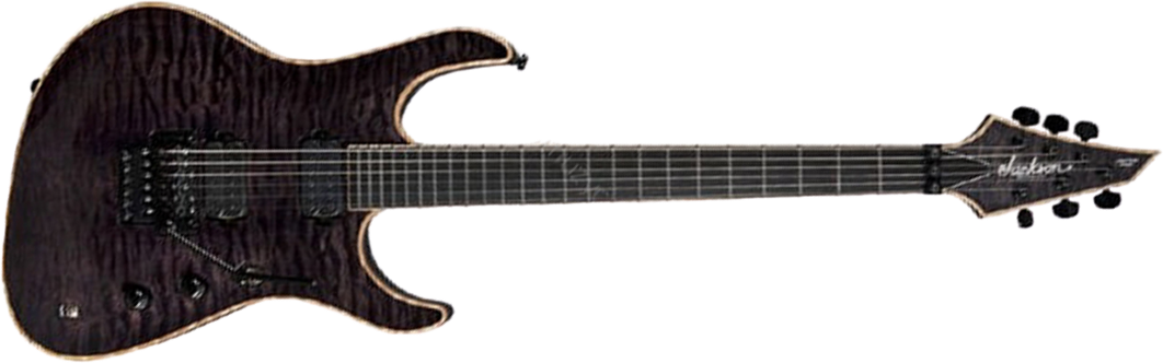Jackson Artist Signature Chris Broderick Soloist 6 - Transparent Black - Str shape electric guitar - Main picture