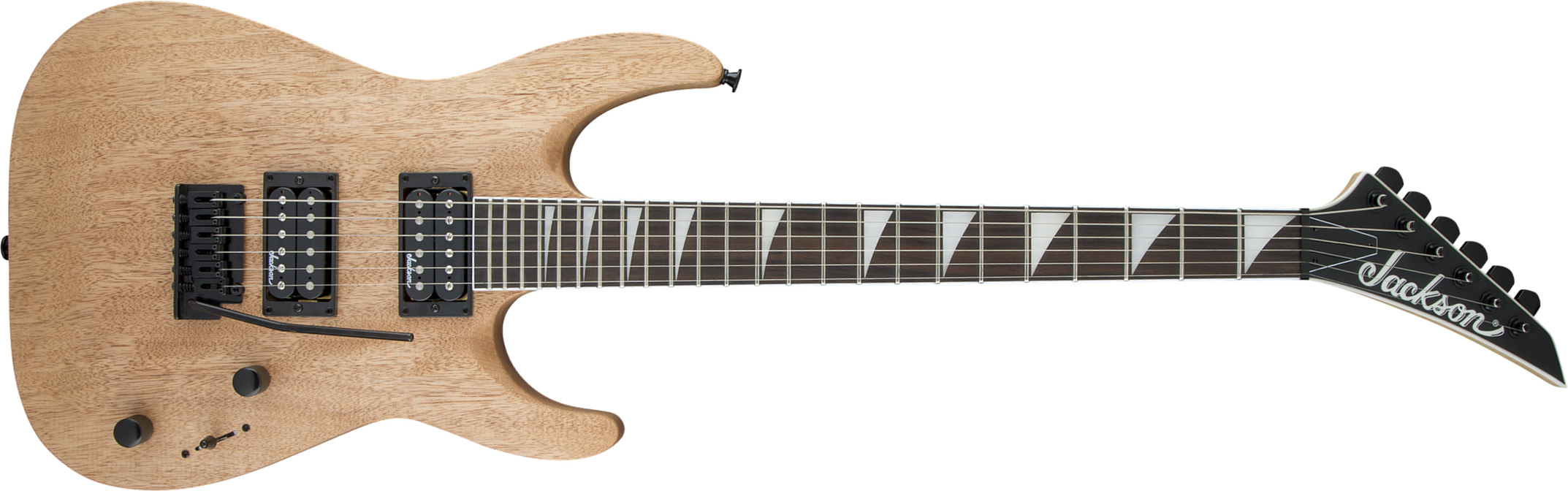 Jackson Dinky Arch Top Dka Js22 2h Trem Ama - Natural Oil - Metal electric guitar - Main picture