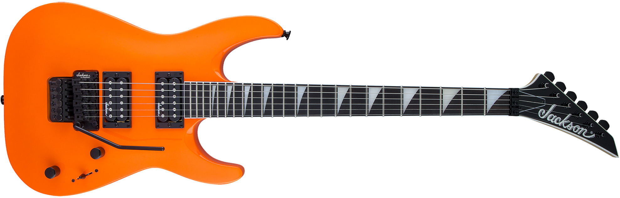 Jackson Dinky Arch Top JS32 DKA - neon orange Str shape electric