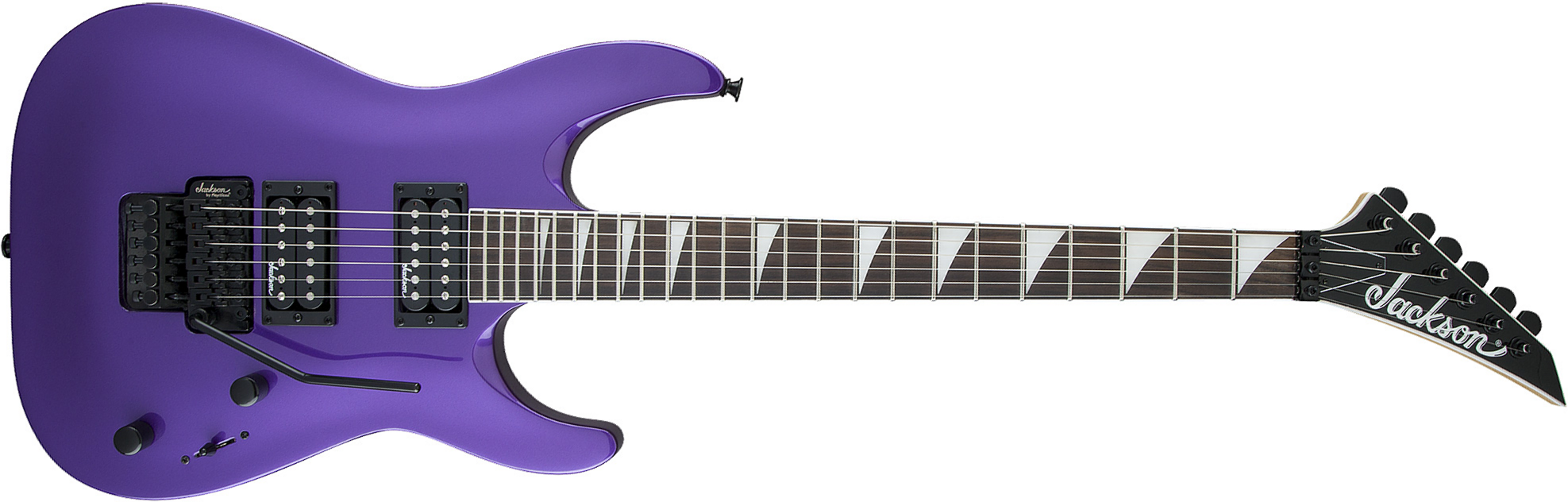Jackson Dinky Arch Top Js32 Dka Hh Floyd Rose Rw - Pavo Purple - Str shape electric guitar - Main picture