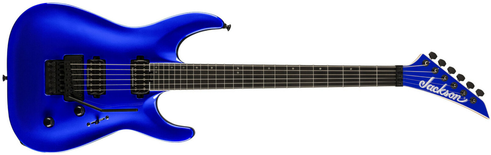 Jackson Dinky Dka Pro Plus 2h Seymour Duncan Fr Eb - Indigo Blue - Str shape electric guitar - Main picture