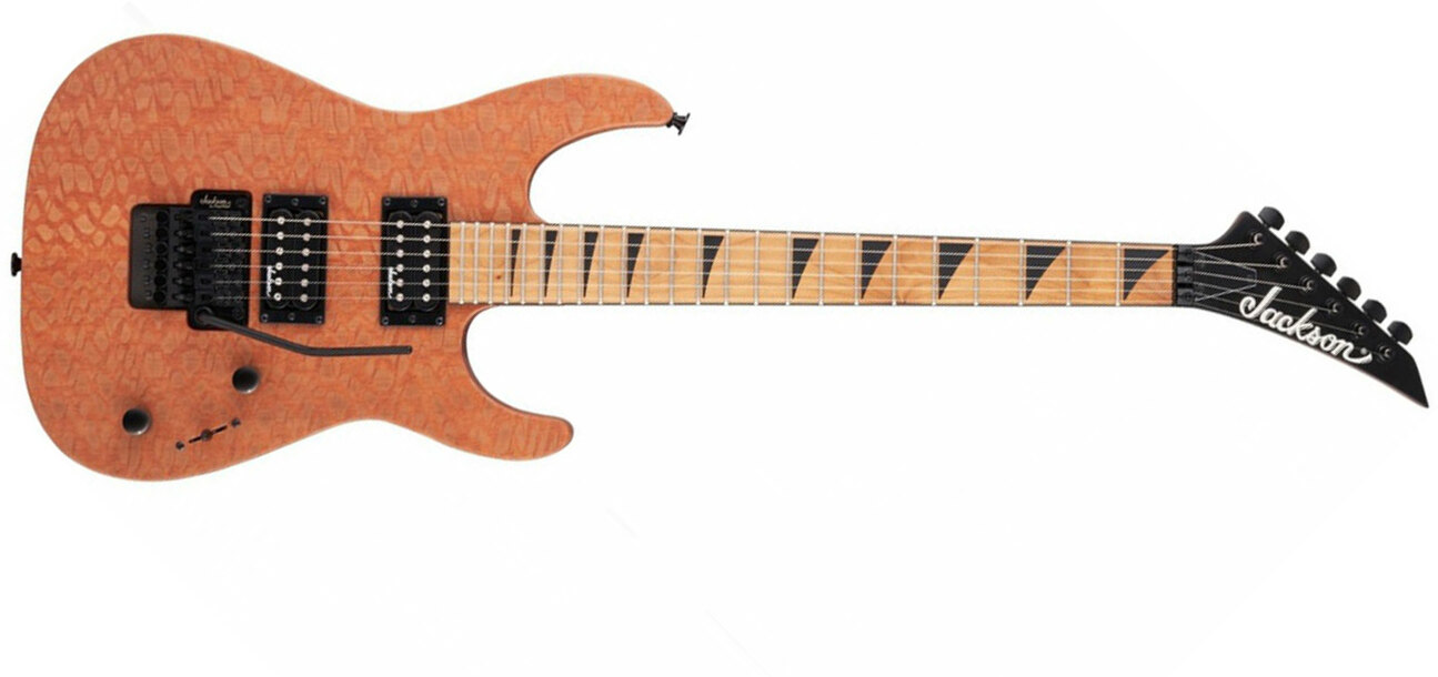 Jackson Dinky Js42 Lacewood Fsr Ltd 2h Fr Mn - Natural Satin - Str shape electric guitar - Main picture