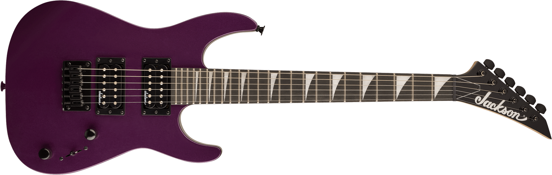 Jackson Dinky Minion Js1x Shsc 2h Ht Ama - Pavo Purple - Electric guitar for kids - Main picture