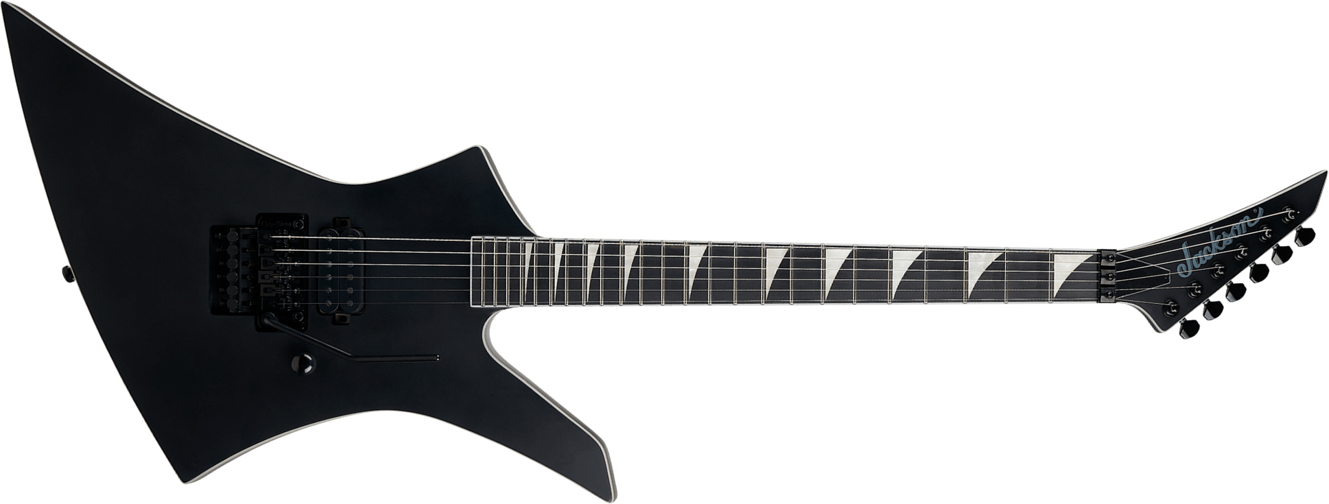 Jackson Kelly Ke1a Pure Metal Pro Plus Ltd 1h Fr Eb - Satin Black - Metal electric guitar - Main picture