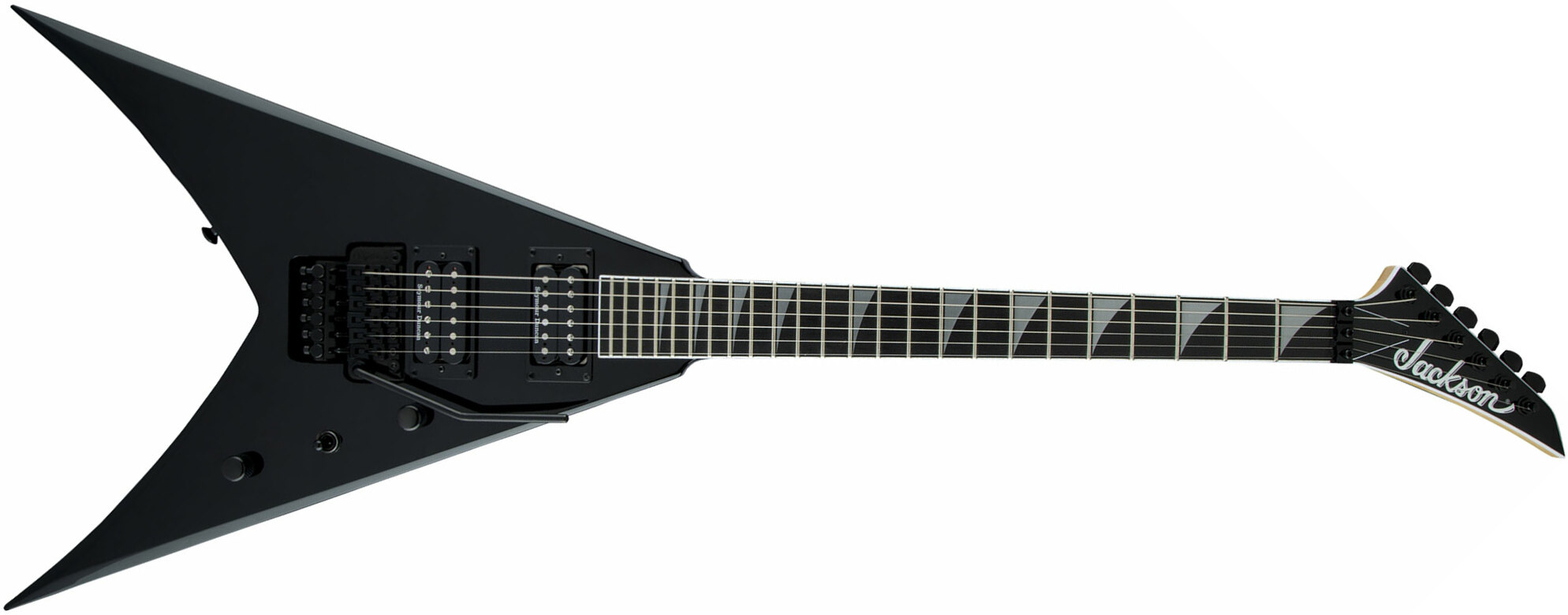 Jackson King V Kv Mah Pro 2h Seymour Duncan Fr Eb - Deep Black - Metal electric guitar - Main picture