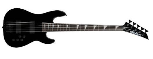 Jackson Legend Series Concert 5 David Ellefson Signature - Gloss Black - Solid body electric bass - Main picture