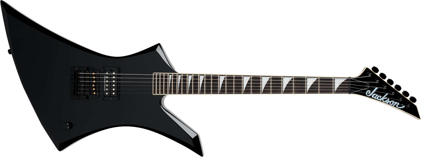 Jackson Marty Friedman Kelly Ke1 Legend Ltd Signature 1h Seymour Duncan Fr Eb - Black - Metal electric guitar - Main picture