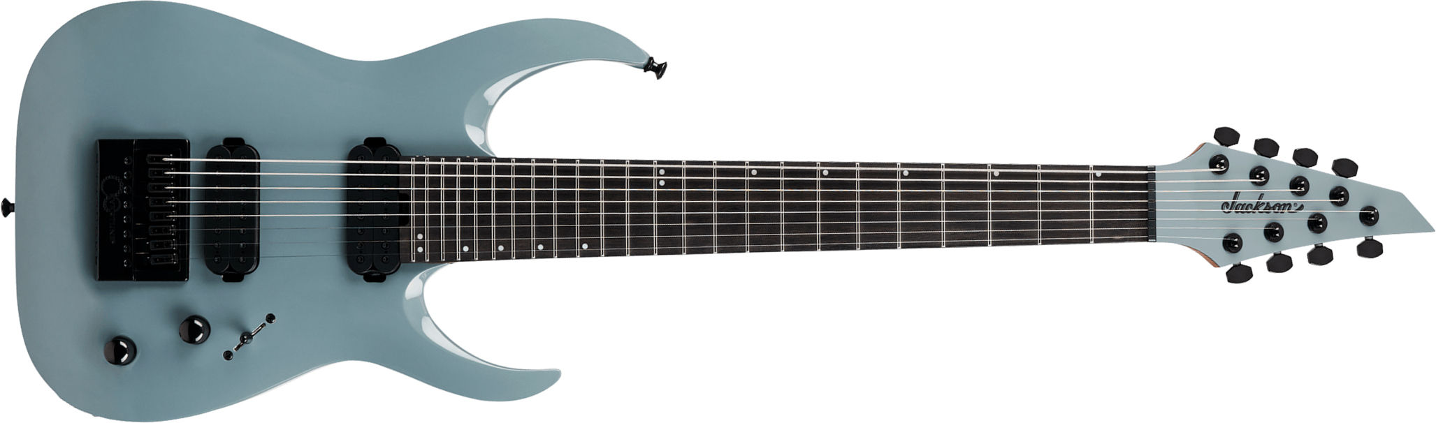 Jackson Misha Mansoor Juggernaut Et8 Pro Plus Signature 8c Baryton 2h Ht Eb - Nardo Gray - Baritone guitar - Main picture