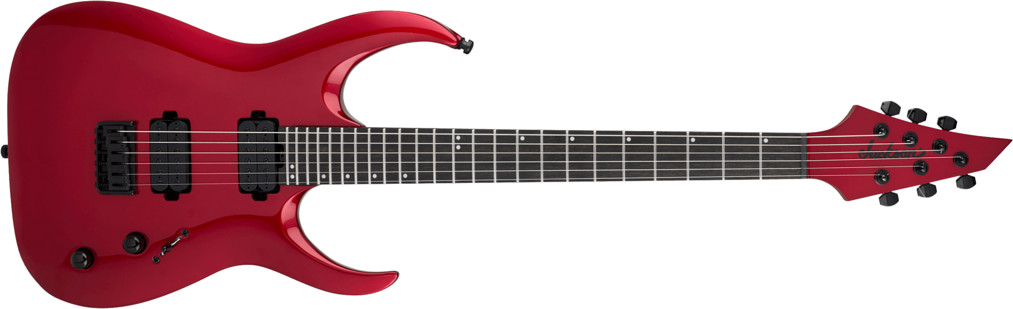 Jackson Misha Mansoor Juggernaut Ht6 Signature 2h Ht Eb - Red Crystal - Signature electric guitar - Main picture