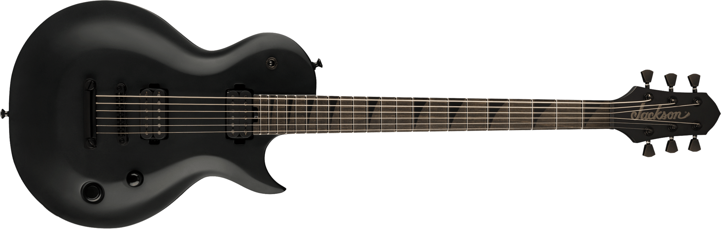 Jackson Monarkh Sc T6 Baritone Pro Plus Xt 2h Seymour Duncan Ht Eb - Satin Black - Baritone guitar - Main picture