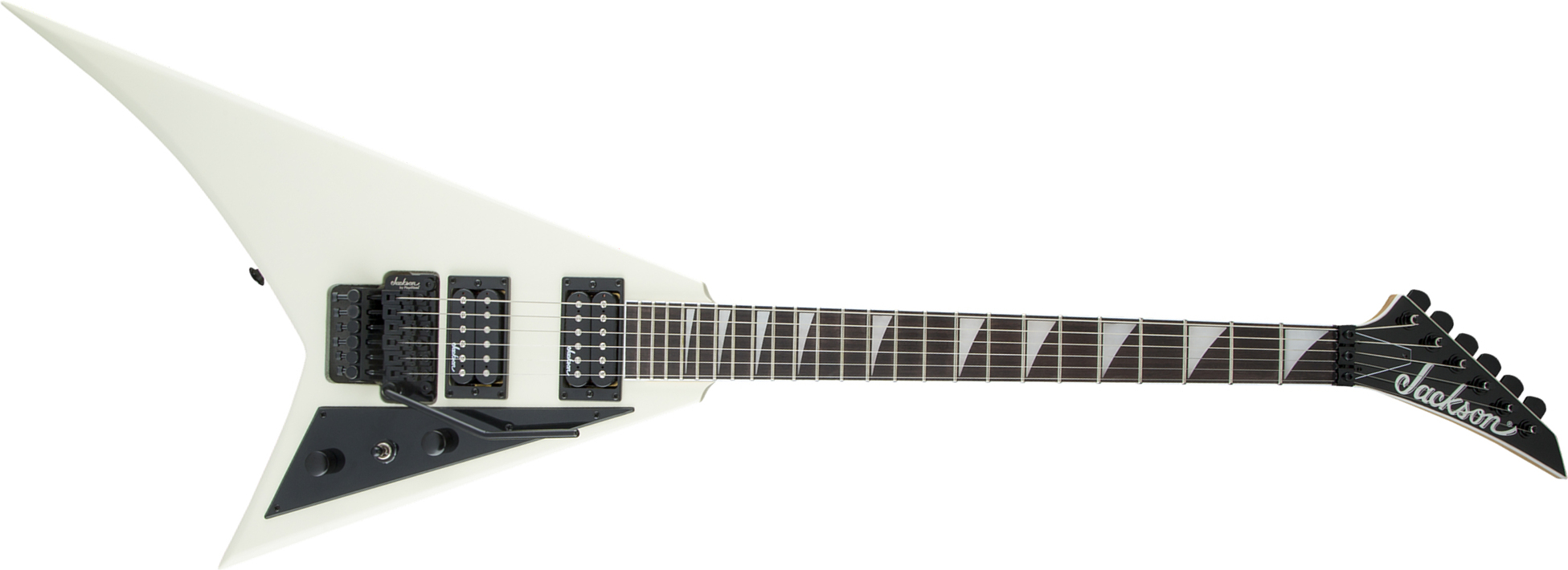 Jackson Randy Rhoads Js32 2h Fr Ama - Ivory - Metal electric guitar - Main picture