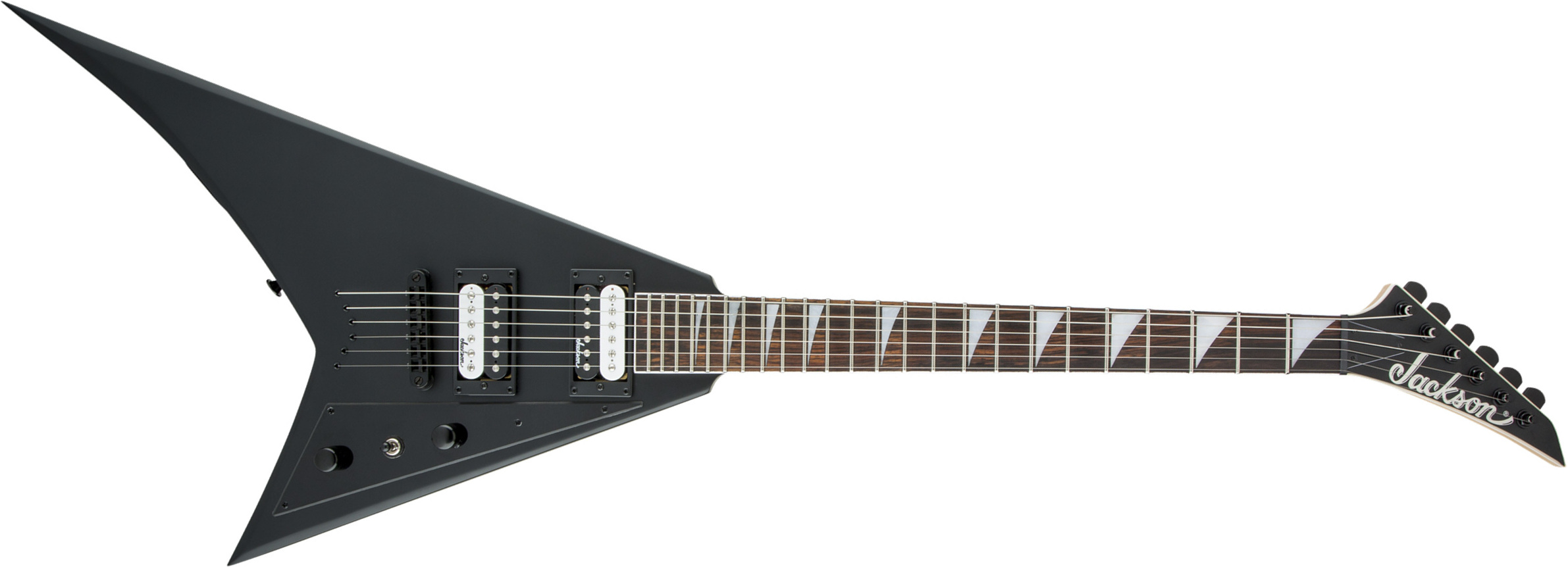 Jackson Randy Rhoads Js32t 2h Ht Ama - Satin Black - Metal electric guitar - Main picture
