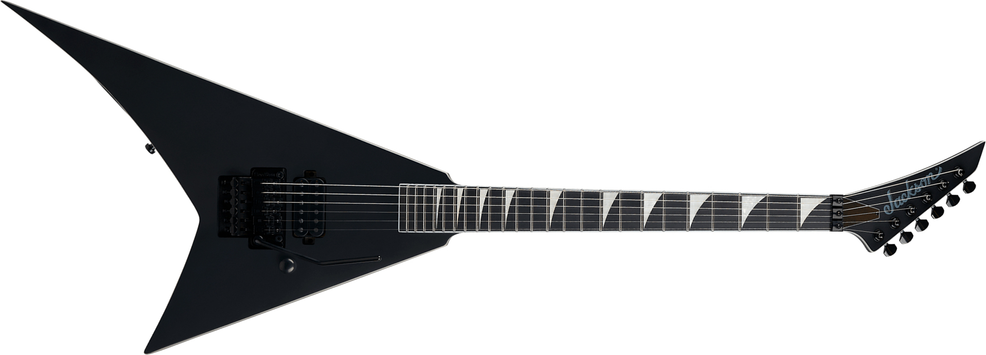 Jackson Rhoads Rr1a Pure Metal Pro Plus 1h Fr Eb - Satin Black - Metal electric guitar - Main picture