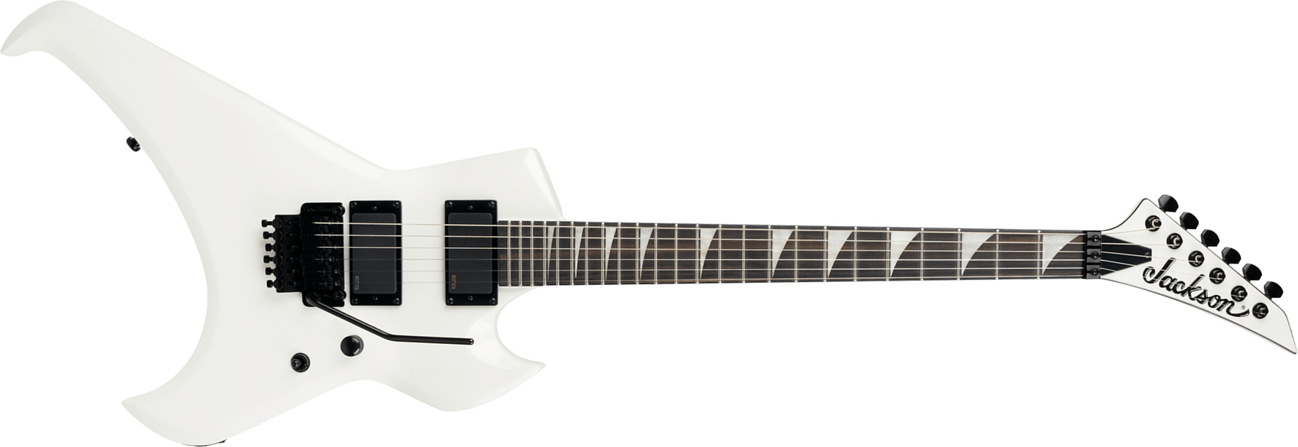Jackson Rob Cavestany Death Angel Pro 2h Emg Fr Eb - Snow White - Metal electric guitar - Main picture