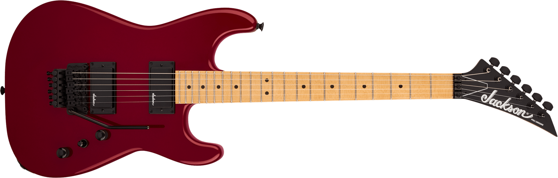 Jackson San Dimas Sd1 Hh Fr Mpl Pro Origins 1985 Mex 2h Fr Mn - Candy Apple Red - Str shape electric guitar - Main picture