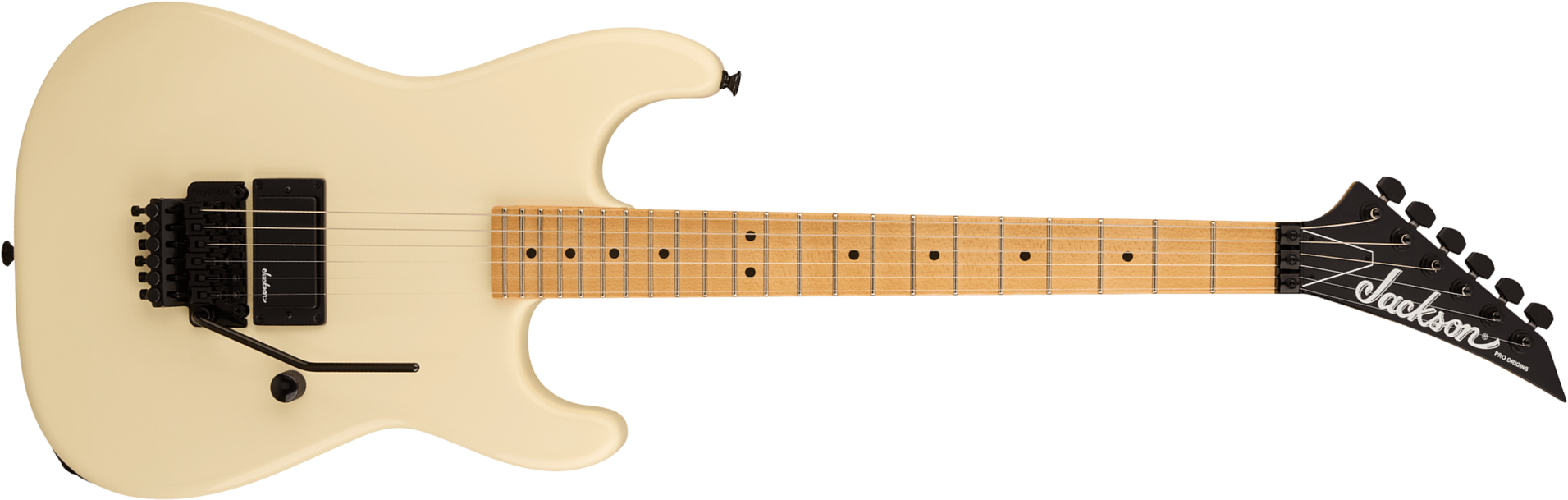 Jackson San Dimas Sd1a H Fr Mpl Pro Origins 1985 Mex 1h Fr Mn - Vanilla Shake - Str shape electric guitar - Main picture