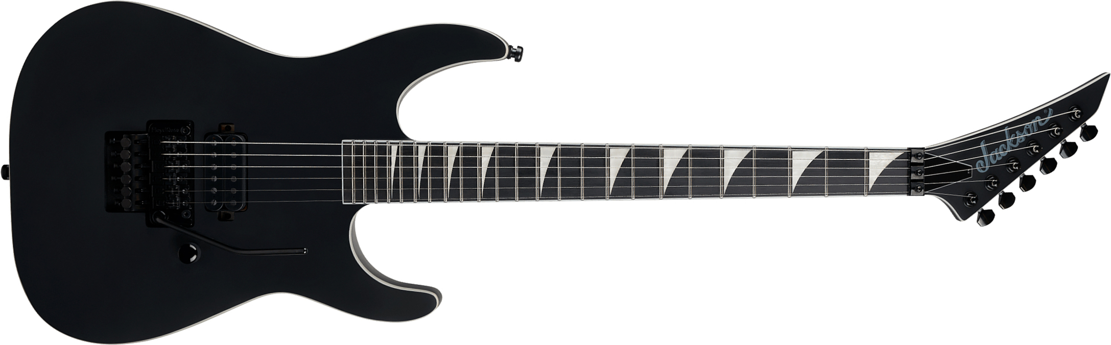 Jackson Soloist Sl1a Pure Metal Pro Plus 1h Fr Eb - 18/02 - Satin Black - Metal electric guitar - Main picture
