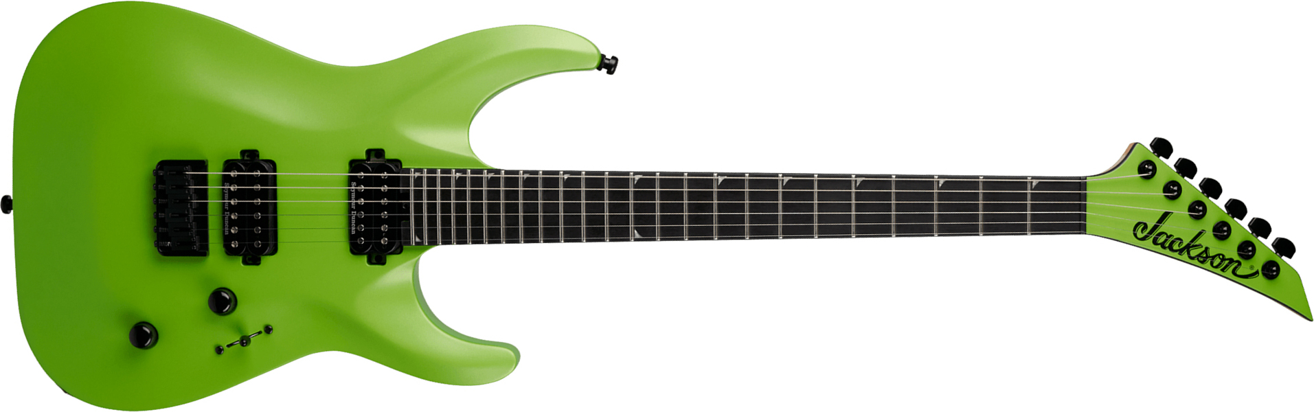 Jackson Soloist Sla2 Ht Pro Plus 2h Seymour Duncan Eb - Toxic Apple - Metal electric guitar - Main picture