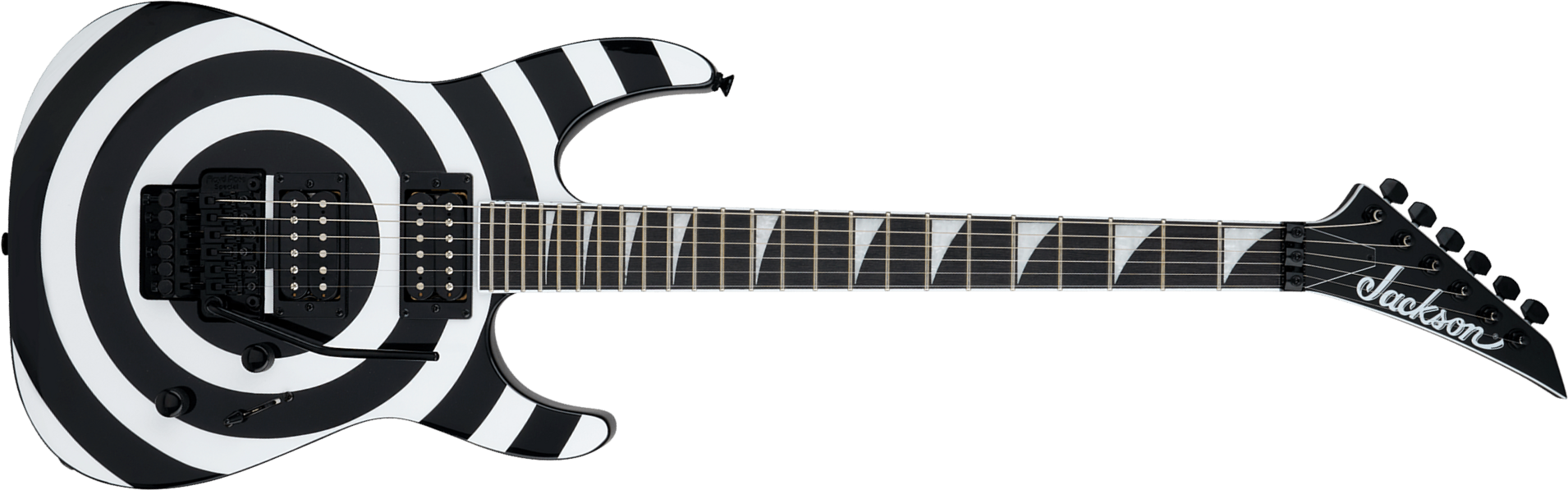 Jackson Soloist Slx Dx Graphic Srs X-series 2h Fr Ama - Bullseye - Str shape electric guitar - Main picture