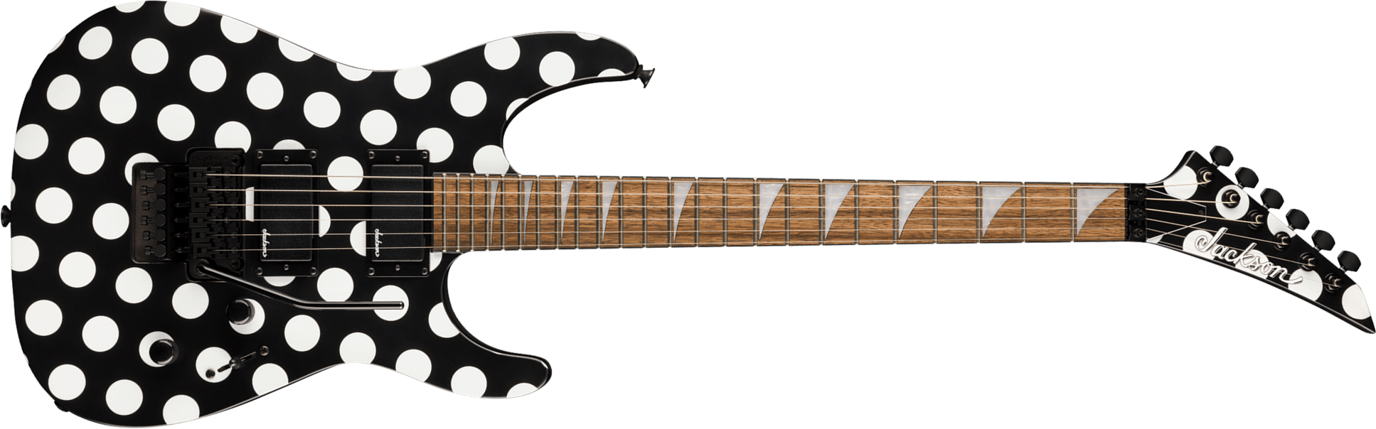 Jackson Soloist Slx Dx Graphic Srs X-series 2h Fr Ama - Polka Dot - Metal electric guitar - Main picture