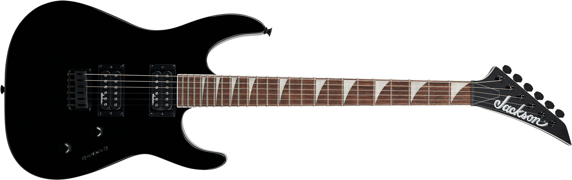 Jackson Soloist Slx Dx Ht X-series 2h Ht Lau - Gloss Black - Metal electric guitar - Main picture