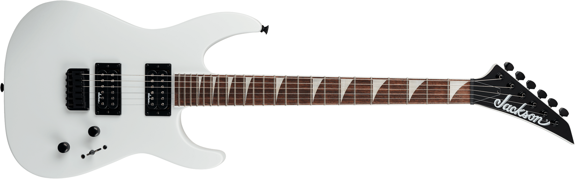 Jackson Soloist Slx Dx Ht X-series 2h Ht Lau - Snow White - Metal electric guitar - Main picture