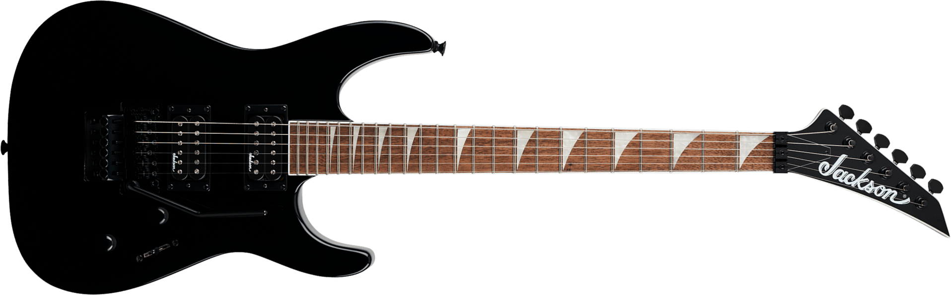 Jackson Soloist Slx Dx X-series 2h Fr Lau - Gloss Black - Metal electric guitar - Main picture