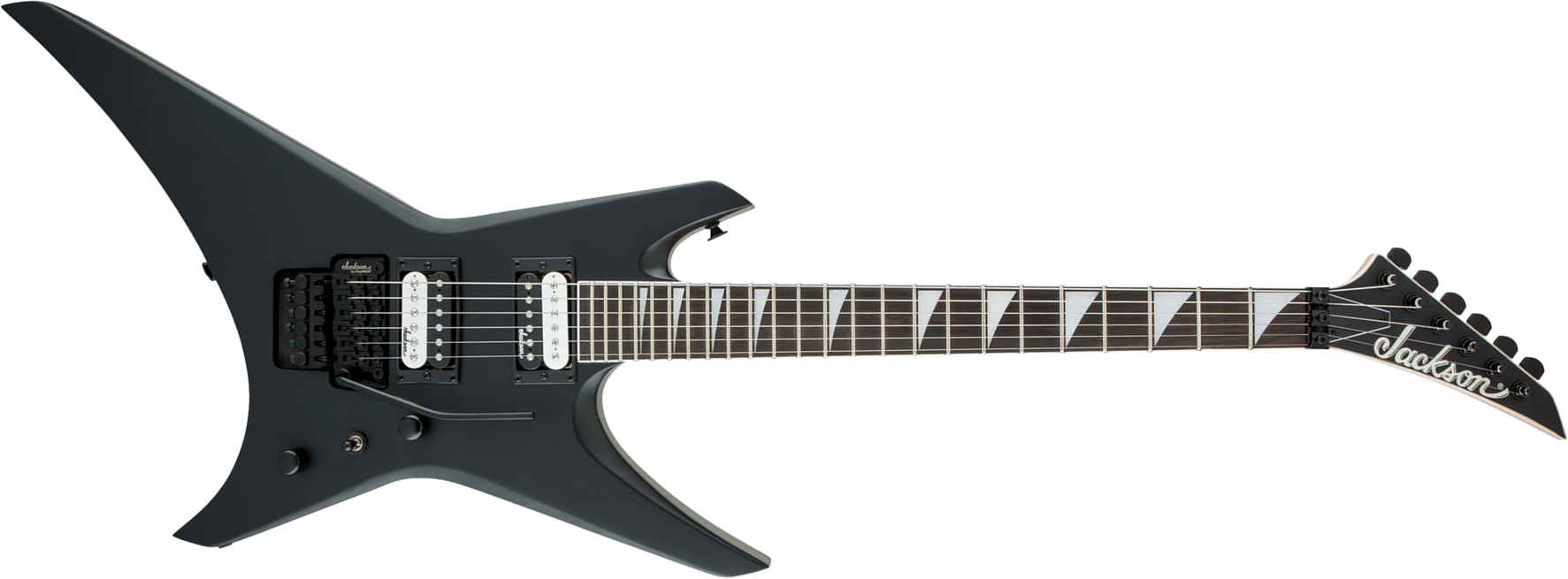 Jackson Warrior Js32 2h Fr Ama - Satin Black - Metal electric guitar - Main picture