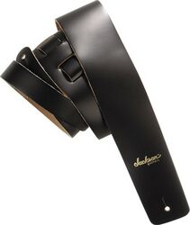 Guitar strap Jackson J1 Leather Strap XL Black