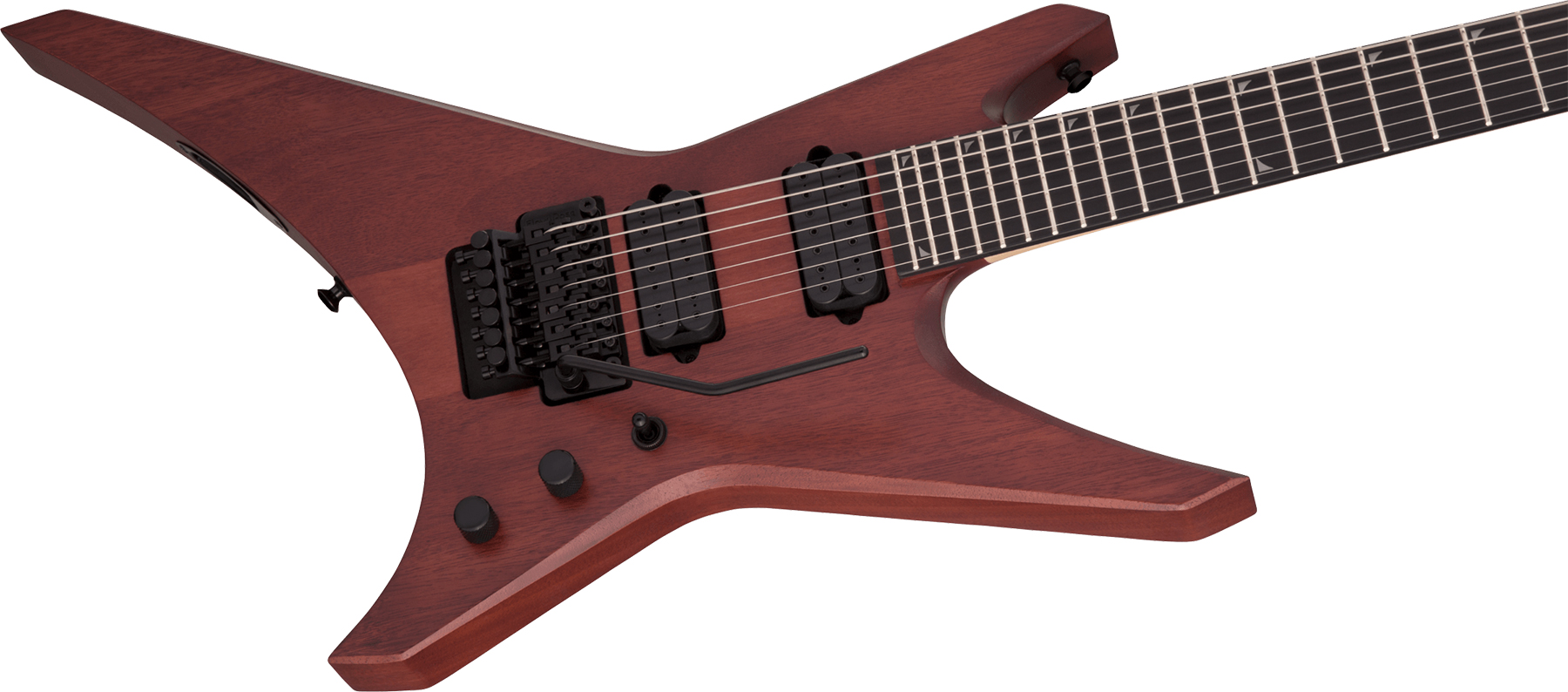 Jackson Dave Davidson Warrior Wr7 Mah Pro Signature 2h Dimarzio Fr Eb - Walnut Stain - 7 string electric guitar - Variation 2