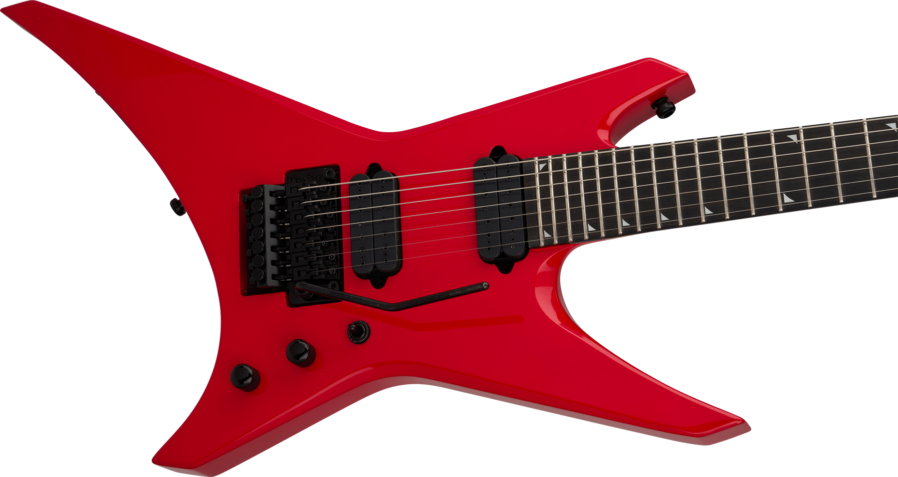 Jackson Dave Davidson Wr7 Pro Signature 7c Baryton 2h Dimarzio Fr Eb - Ferrari Red - Baritone guitar - Variation 2