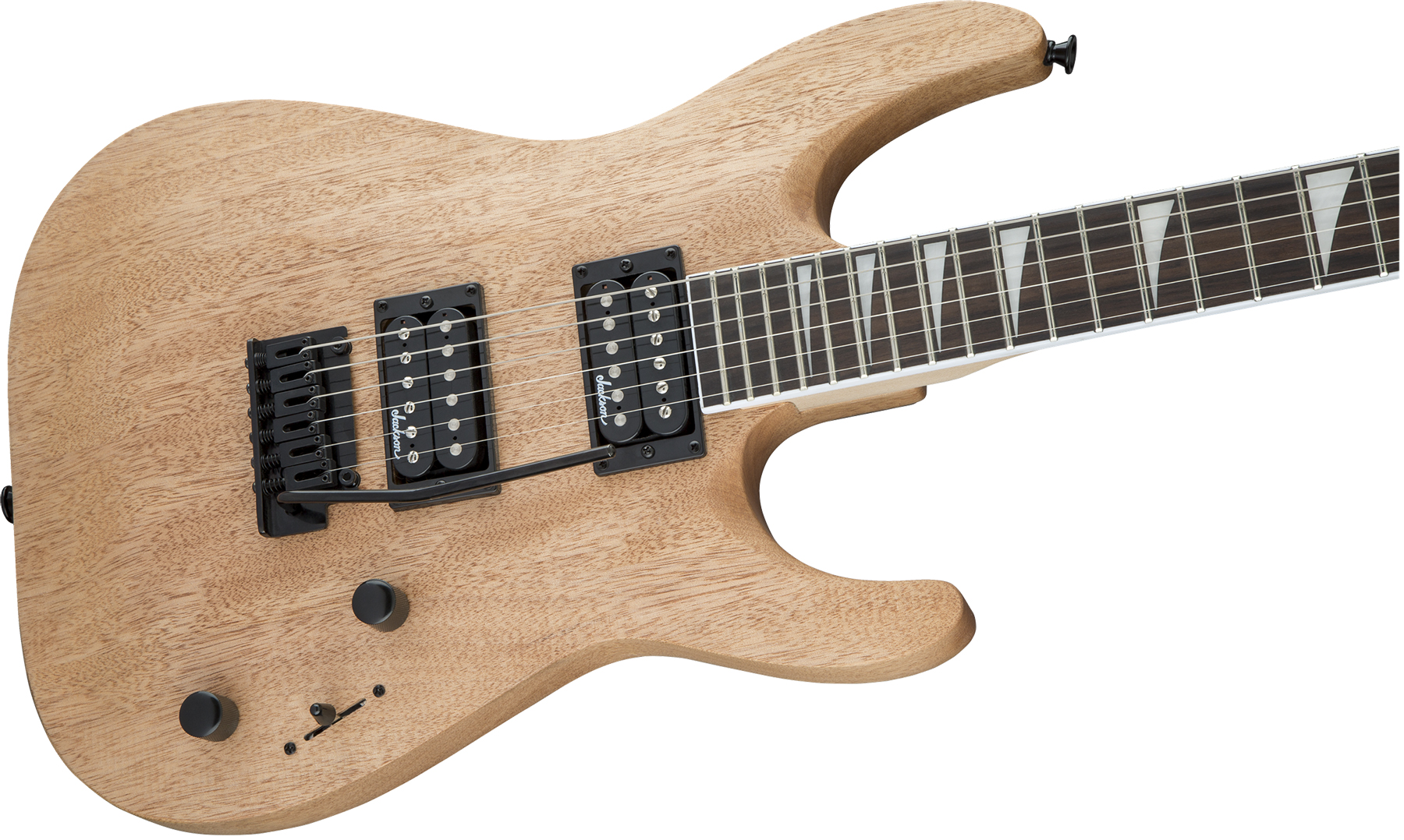 Jackson Dinky Arch Top Dka Js22 2h Trem Ama - Natural Oil - Metal electric guitar - Variation 2