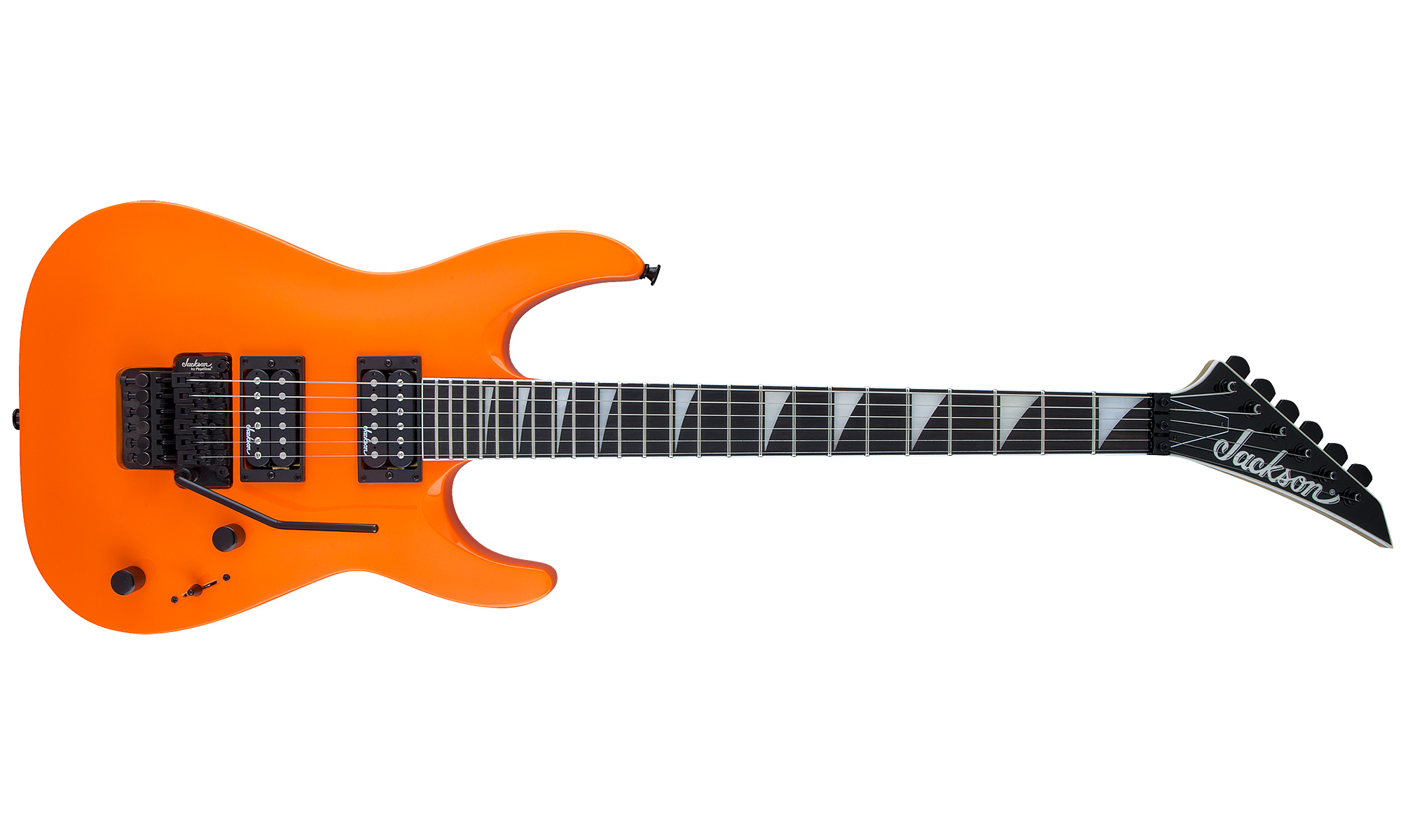 Jackson Dinky Arch Top JS32 DKA - neon orange Str shape electric