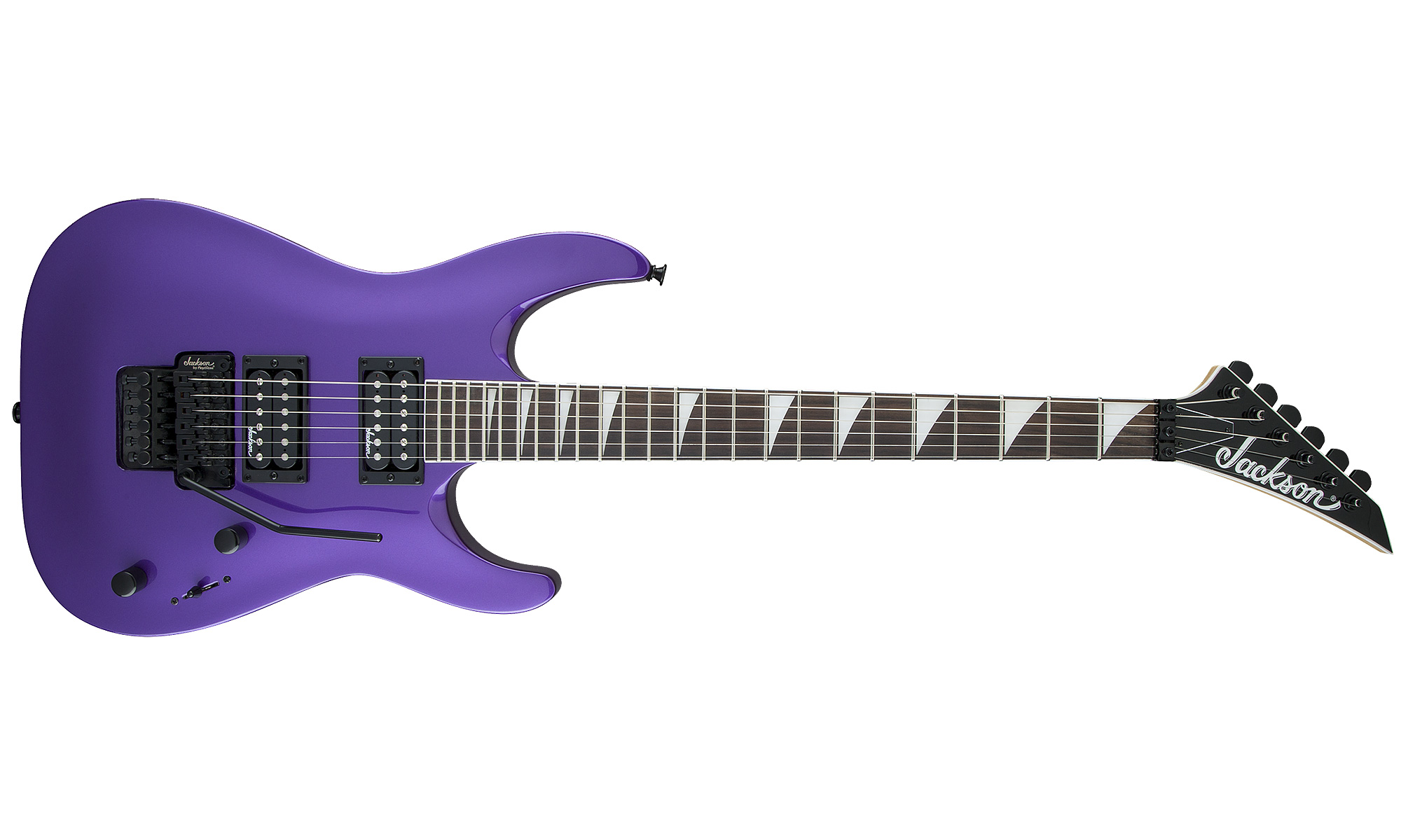 Jackson Dinky Arch Top Js32 Dka Hh Floyd Rose Rw - Pavo Purple - Str shape electric guitar - Variation 1