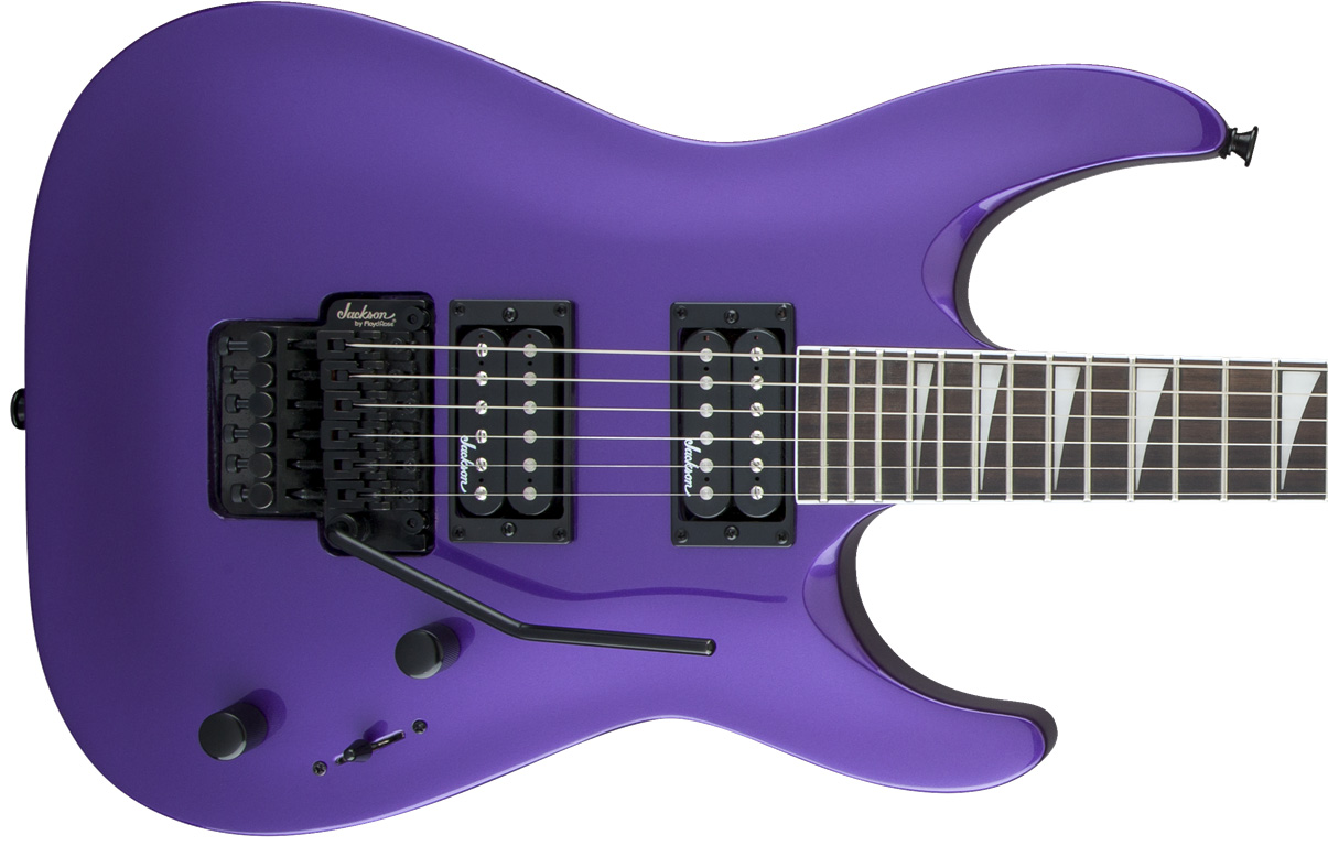 Jackson Dinky Arch Top Js32 Dka Hh Floyd Rose Rw - Pavo Purple - Str shape electric guitar - Variation 2