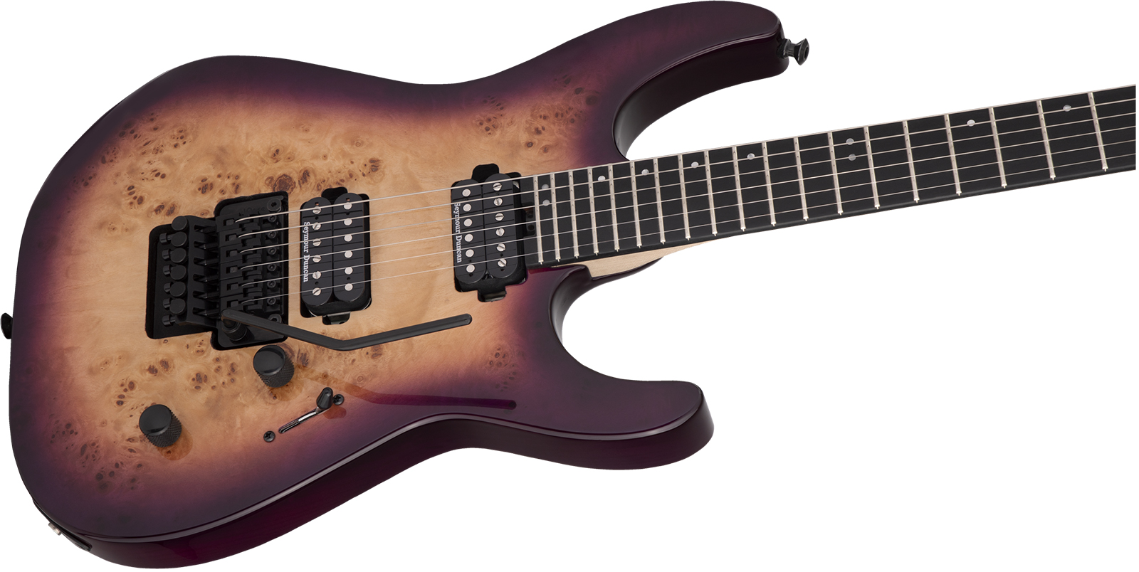 Jackson Dinky Dk2p Pro 2h Seymour Duncan Fr Eb - Purple Sunset - Str shape electric guitar - Variation 2