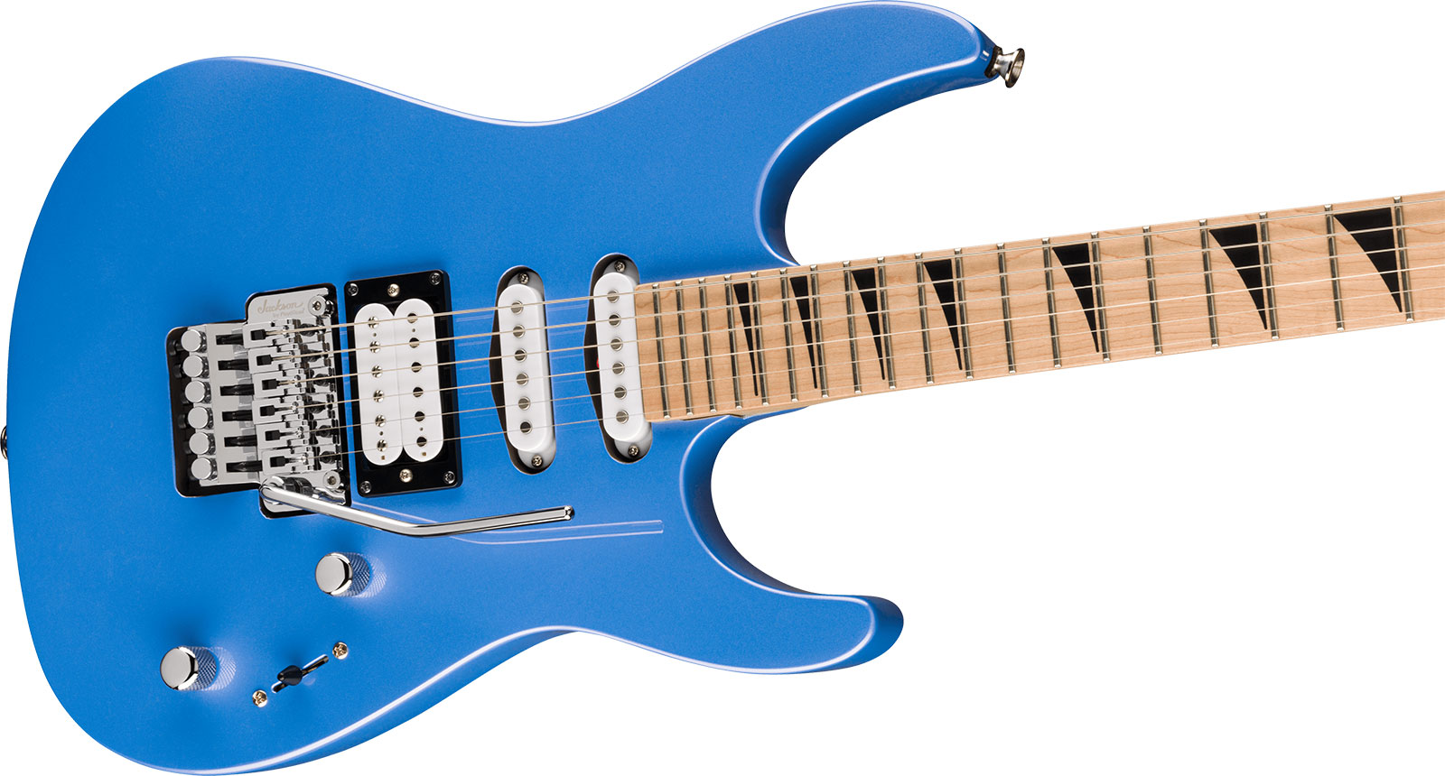 Jackson Dinky Dk3xr Hss Fr Mn - Frostbyte Blue - Str shape electric guitar - Variation 2