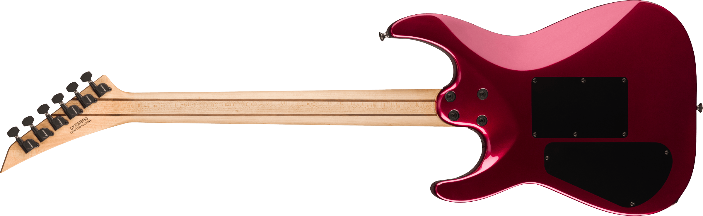 Jackson Dinky Dka Pro Plus 2h Seymour Duncan Fr Eb - Oxblood - Str shape electric guitar - Variation 1