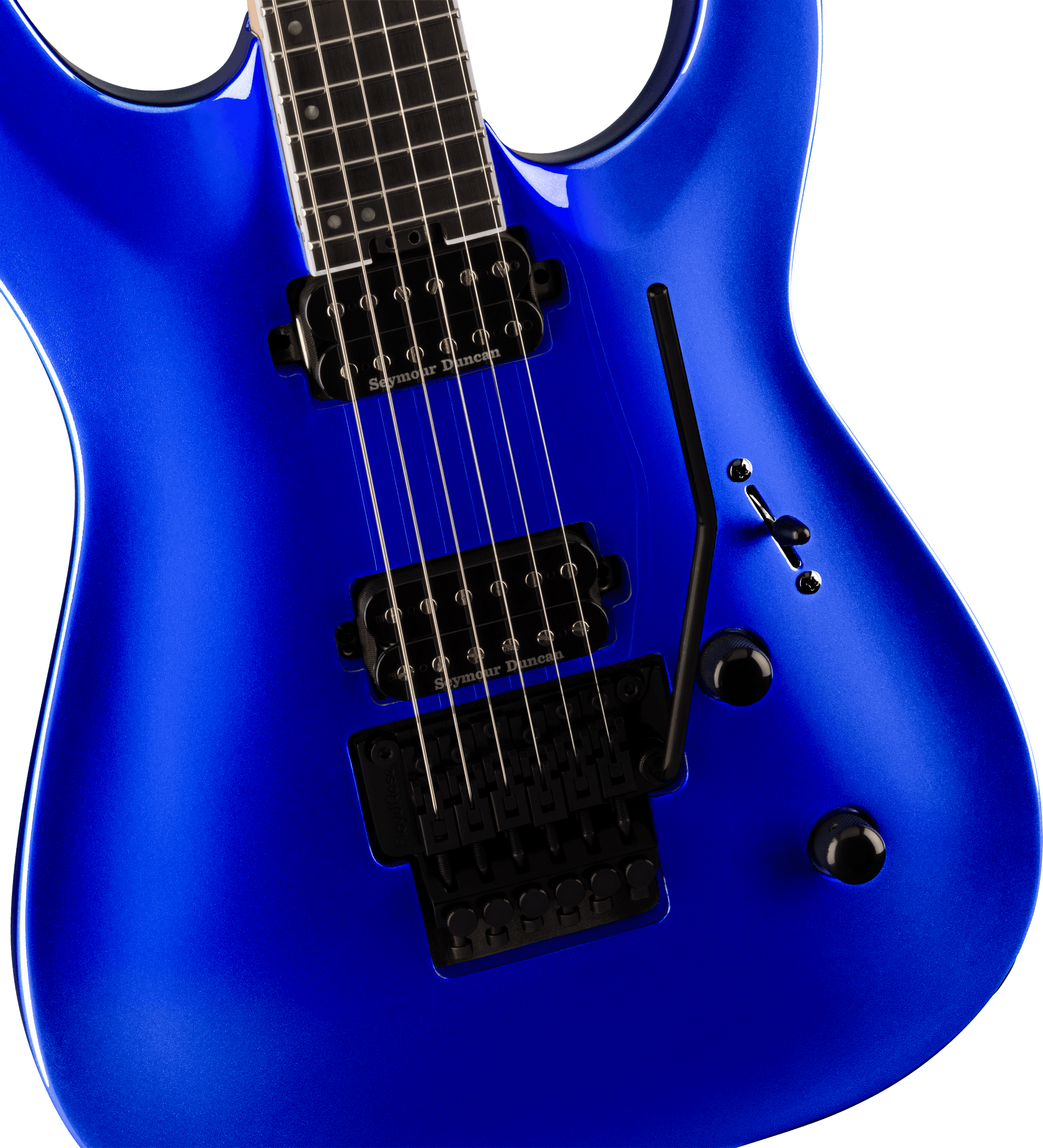 Jackson Dinky Dka Pro Plus 2h Seymour Duncan Fr Eb - Indigo Blue - Str shape electric guitar - Variation 2
