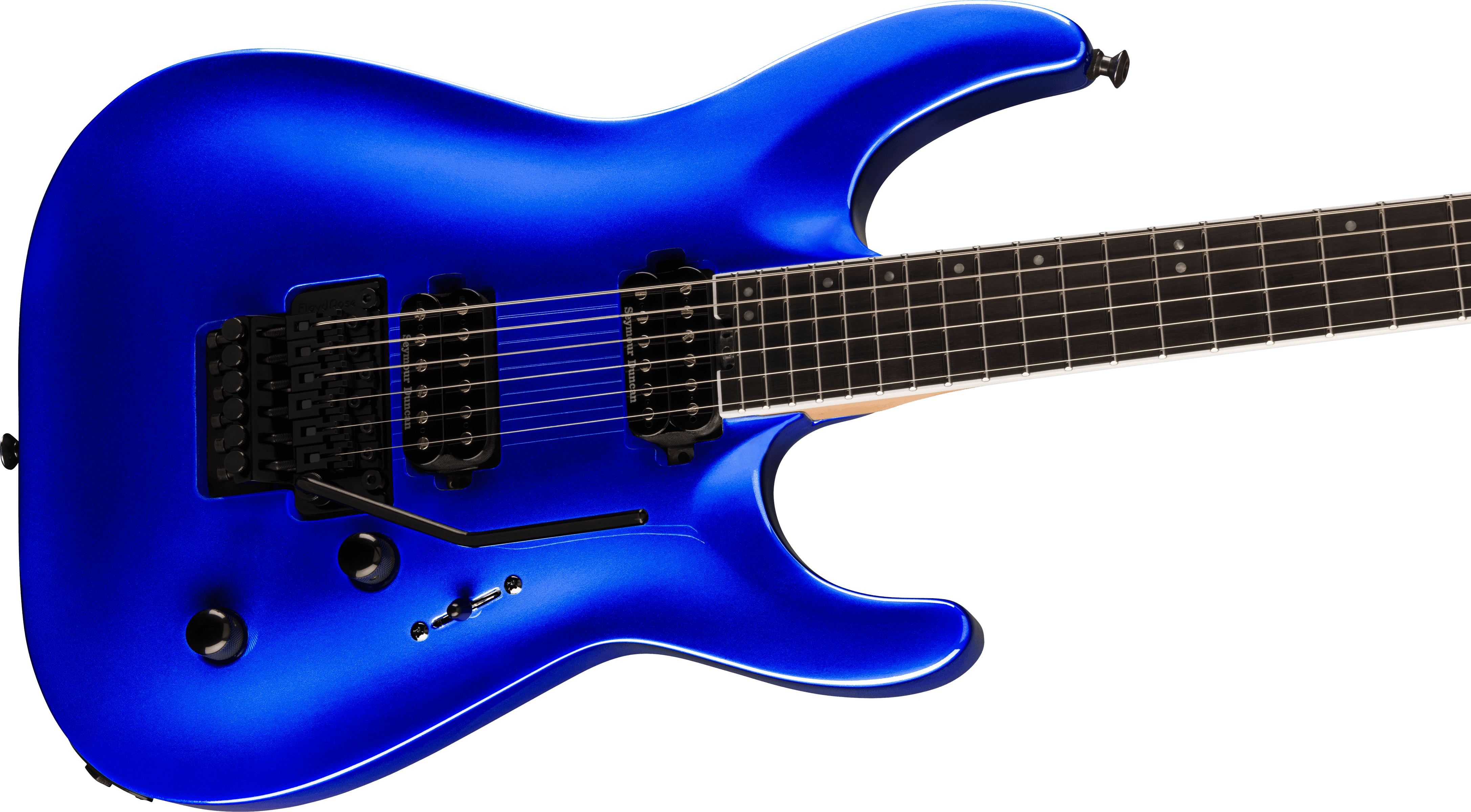 Jackson Dinky Dka Pro Plus 2h Seymour Duncan Fr Eb - Indigo Blue - Str shape electric guitar - Variation 3