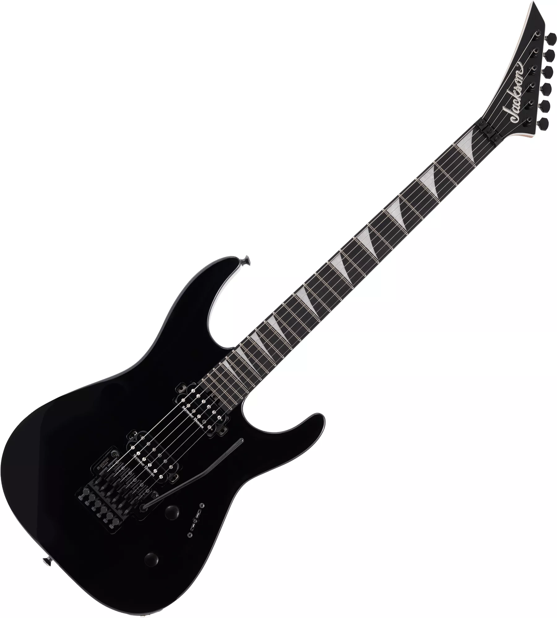 Jackson MJ Dinky DKR MAH (Japan) - black Str shape electric guitar