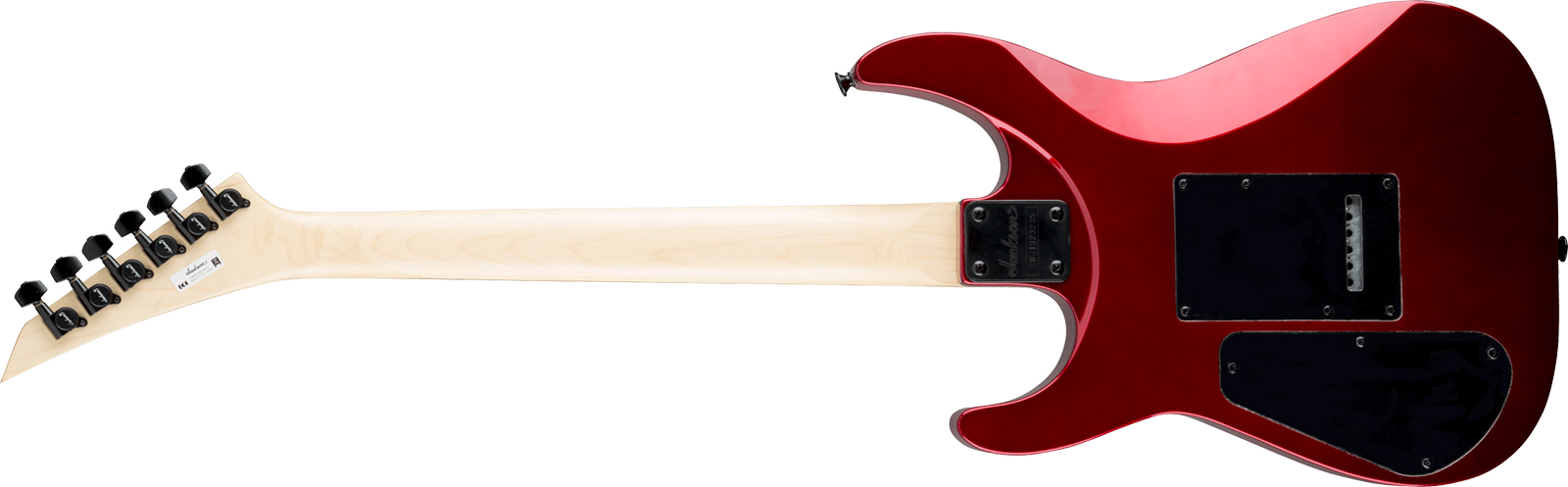 Jackson Dinky Js12 2h Trem Ama - Metallic Red - Metal electric guitar - Variation 1